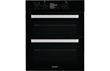 Indesit IDU 6340 BL B/U Double Electric Oven - Black