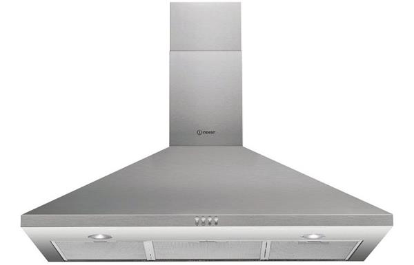 Indesit IHPC 9.5 LM X 90cm Chimney Hood - St/Steel