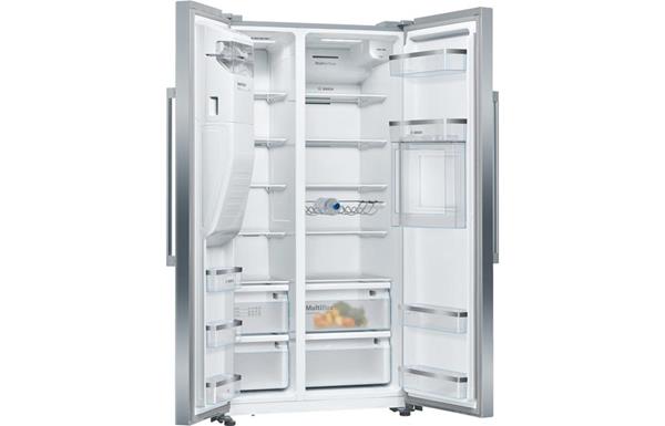 Bosch Series 6 KAG93AIEPG F/S Frost Free American Fridge Freezer - St/Steel