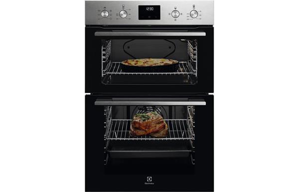 Electrolux KDFGE40TX B/I Double Electric Oven - St/Steel