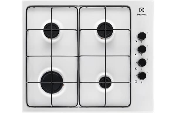 Electrolux KGS6404W 60cm Gas Hob - White