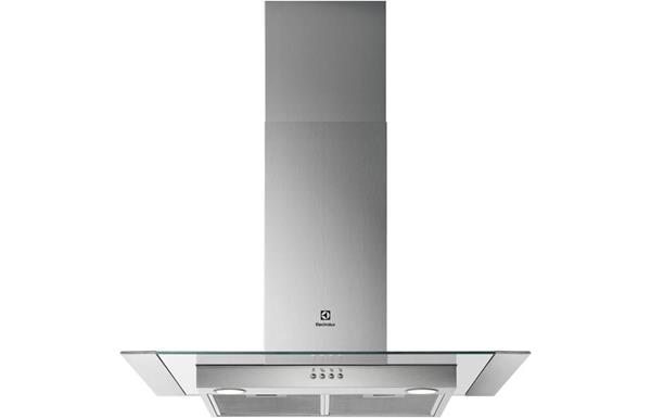 Electrolux LFL327A 60cm Flat Glass Chimney Hood - St/Steel