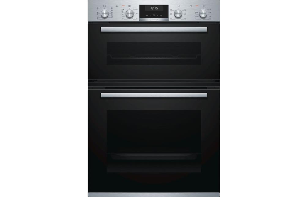 Bosch Series 6 MBA5575S0B B/I Double Electric Oven St/Steel, Aqus