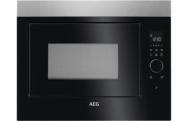 AEG MBE2658DEM B/I Microwave & Grill - Black & St/Steel