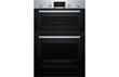 Bosch Series 2 MHA133BR0B B/I Double Electric Oven - Brushed Steel
