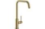 Abode Althia Single Lever Mixer Tap - Brushed Brass