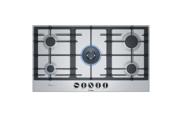 Bosch Series 6 PCR9A5B90 90cm Gas Hob - St/Steel