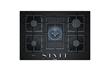 Bosch Series 6 PPQ7A6B90 75cm Gas Hob - Black Glass