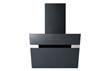 Prima+ PRAE0030 60cm Angled Chimney Hood - Black Glass