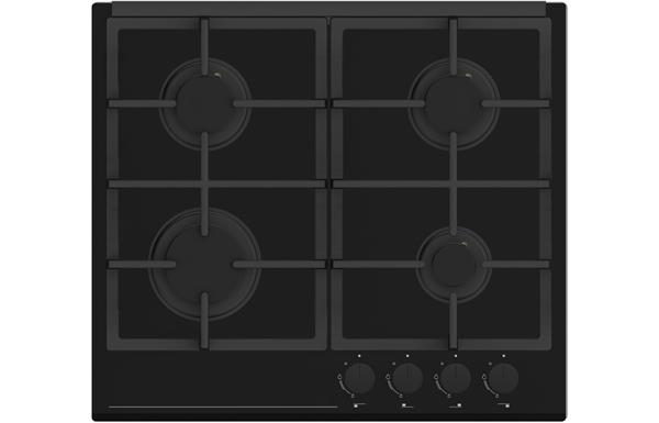 Prima+ PRGH218 60cm Gas on Glass Hob - Black