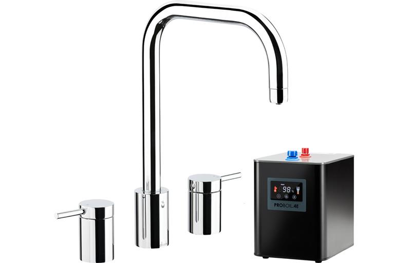 Abode Project 4 IN 1 3 Part Tap & Proboil.4E Tank - Chrome