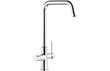 Abode Prothia Quad Spout Slimline Monobloc 3-in-1 Tap - Chrome