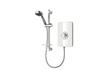 Triton Aspirante 9.5kW Contemporary Electric Shower - White Gloss