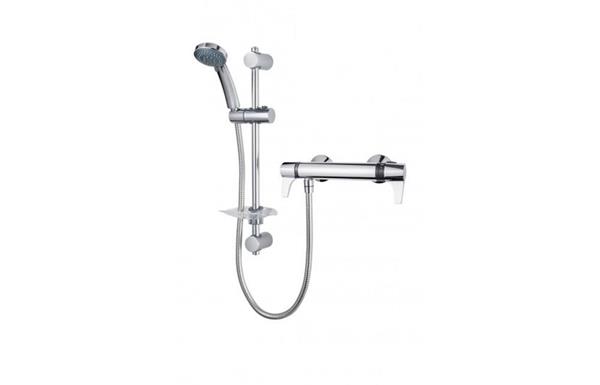 Triton Exe Lever Bar Mixer Thermo - Chrome