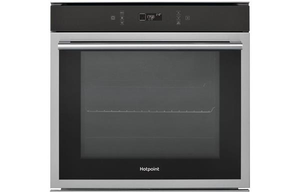 Hotpoint SI6 874 SH IX B/I Single Electric Oven - Black & St/Steel