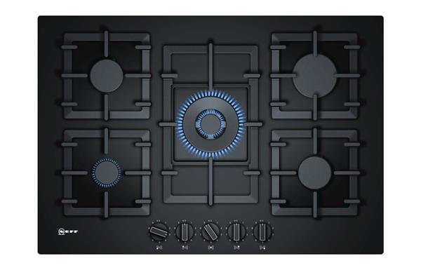 Neff N70 T27CS59S0 75cm Gas Hob - Black Glass