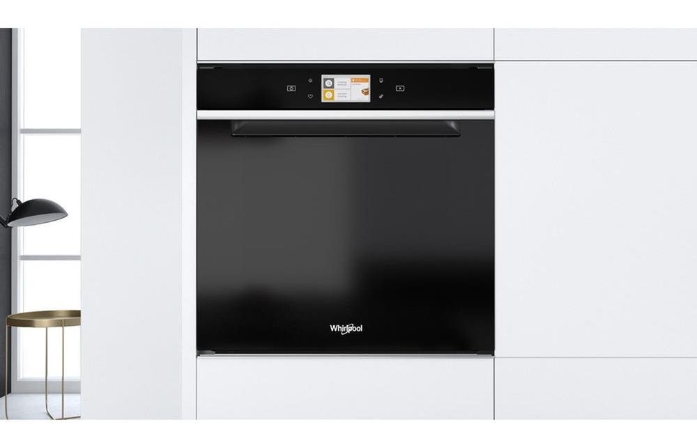 Whirlpool W11I OM1 4MS2 H B/I Single Electric Oven Black, Aqus Ovens