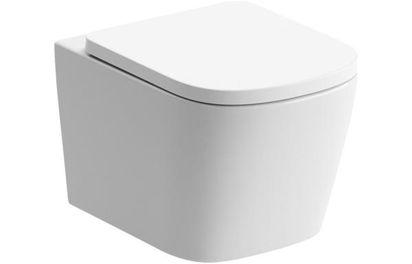 Lorient Rimless Wall Hung WC & S/C Seat