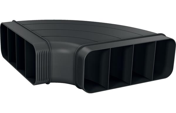 Neff Z861SB1 Flat Horizontal 90° Bend - Black