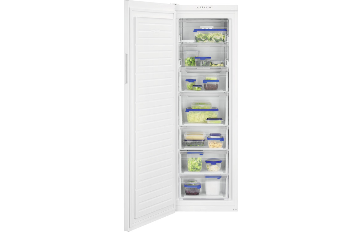 Zanussi ZUHE30FW2 F/S Frost Free Tall Freezer White, Aqus