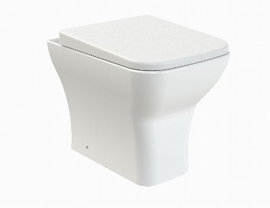 Ava  Back To Wall Toilet Pan & Soft Close Seat