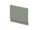 750mm Bath End Panel - Fern Green