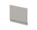 750mm Bath End Panel - Pebble Grey