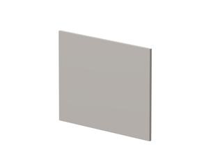 Square Shower Bath End Panel - Pebble Grey