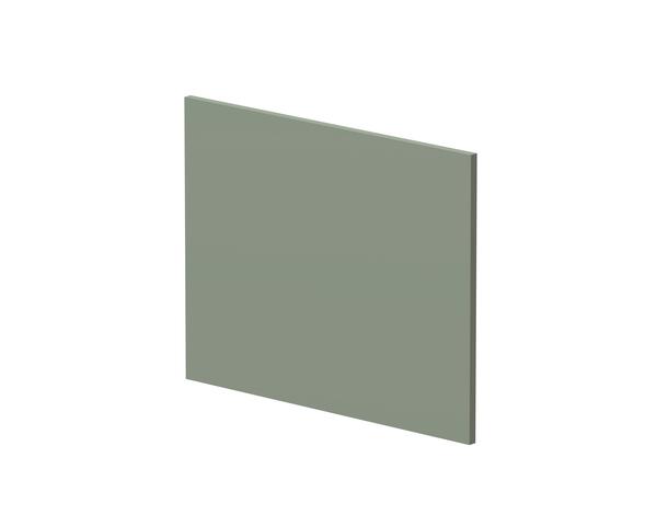 Square Shower Bath End Panel - Fern Green
