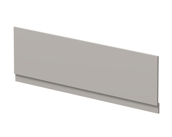 1800mm Bath Front Panel - Pebble Grey