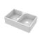 Fireclay Butler Sink Flush Weir & Overflow 795 x 500 x 220mm