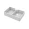 Fireclay Butler Sink Stepped Weir & Overflow 895 x 550 x 220mm