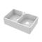 Fireclay Butler Sink Flush Weir & Overflow 795 x 500 x 220mm