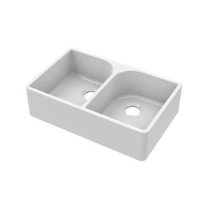 Fireclay Butler Sink Flush Weir 795 x 500 x 220mm