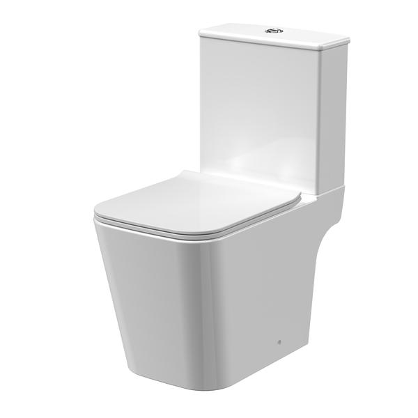 Orlen Rimless Pan, Cistern & Soft Close Seat