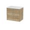 600mm Wall Hung 2 Door Vanity & Laminate Top