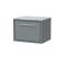 Lille 600mm Wall Hung Single Drawer Vanity with Marble Worktop