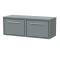 Lille 1200mm Wall Hung Single Drawer Vanity with Worktop