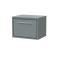 Lille 600mm Wall Hung Single Drawer Vanity with Worktop