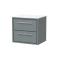 Lille 600mm Wall Hung 2-Drawer Vanity with Marble Worktop
