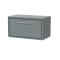 Lille 800mm Wall Hung Single Drawer Vanity with Worktop