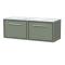 Lille 1200mm Wall Hung Single Drawer Vanity with Marble Worktop