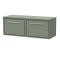 Lille 1200mm Wall Hung Single Drawer Vanity with Worktop