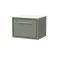Lille 600mm Wall Hung Single Drawer Vanity with Marble Worktop