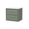 Lille 600mm Wall Hung 2-Drawer Vanity with Marble Worktop