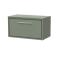 Lille 800mm Wall Hung Single Drawer Vanity with Worktop