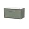 Lille 800mm Wall Hung Single Drawer Vanity with Marble Worktop