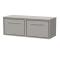 Lille 1200mm Wall Hung Single Drawer Vanity with Worktop