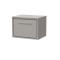 Lille 600mm Wall Hung Single Drawer Vanity with Worktop