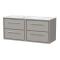 Lille 1200mm Wall Hung 4-Drawer Vanity with Marble Worktop